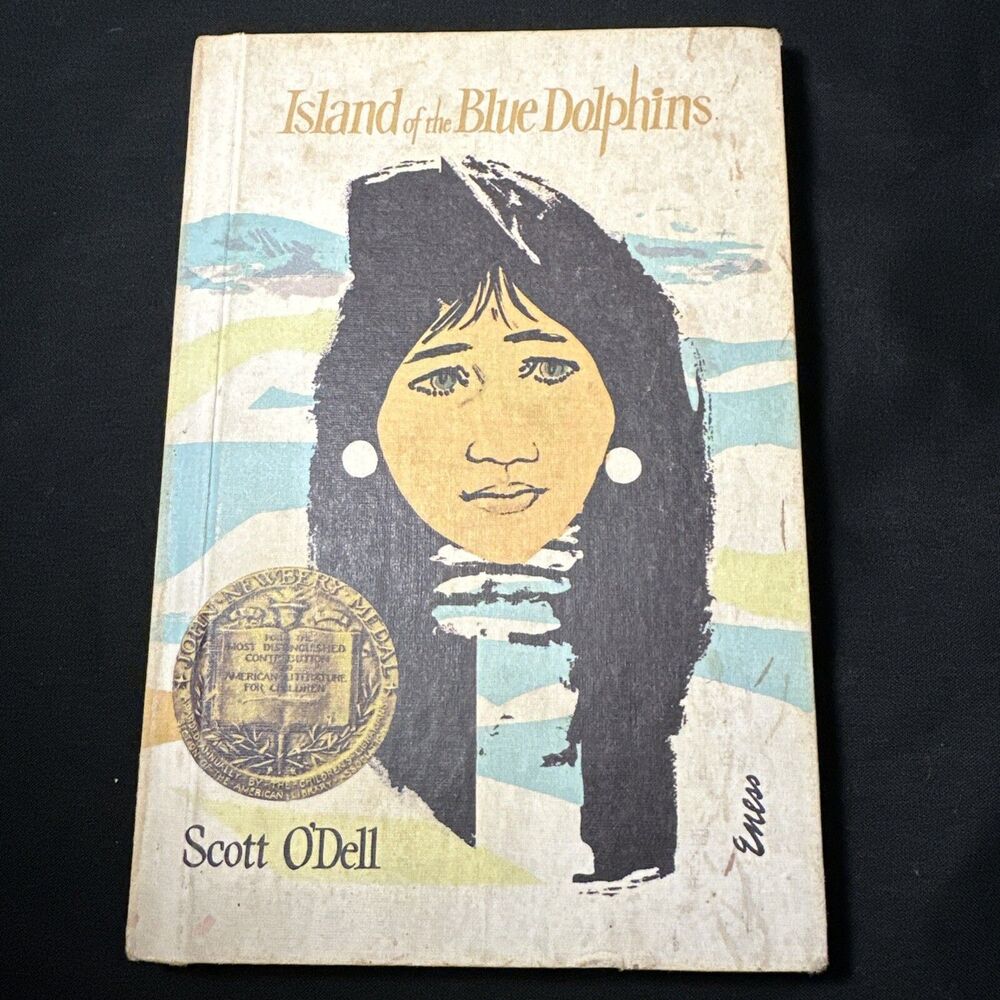 Island of the blue Dolphins by Scott O’Dell 1960 Children’s Book